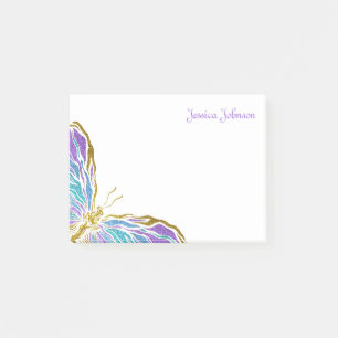 Personalised Butterfly notepad