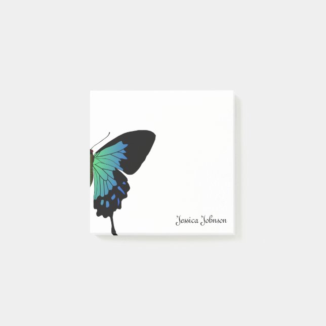 Personalised Butterfly notepad (Front)