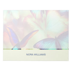 Personalised Butterfly Notepad