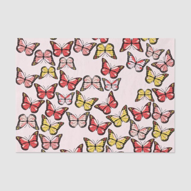 Personalised Butterfly Tissue Paper (Front)