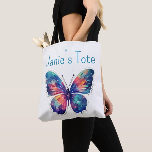 Personalised butterfly tote (Close Up)