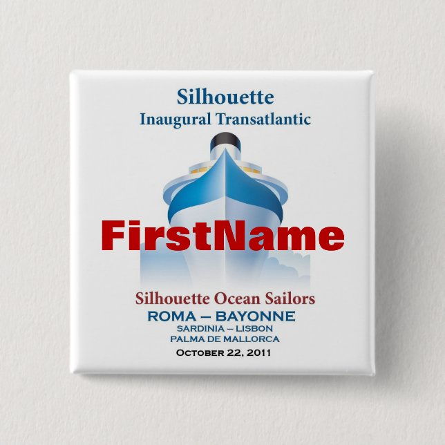 Personalised Button #2 (with first name only) (Front)