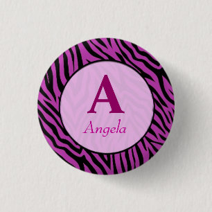 personalised button with your name