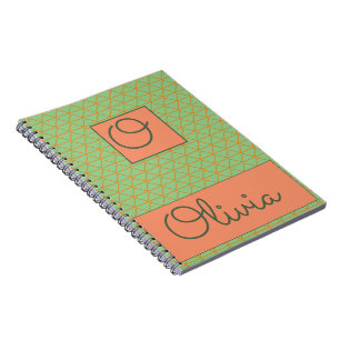 Personalised by Name Design Spiral Notebook