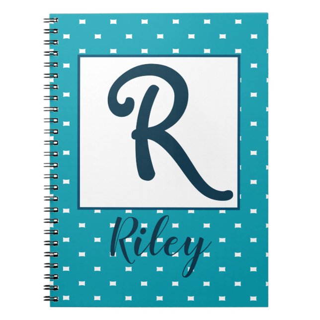 Personalised by Name / Initial Notebook (Front)