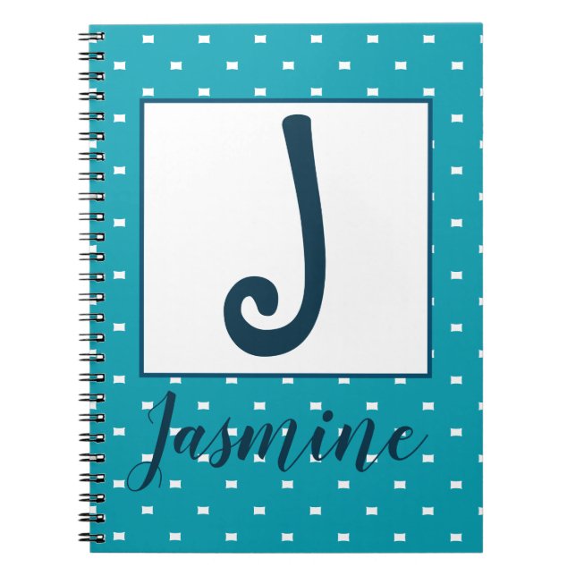 Personalised by Name / Initial Notebook (Front)