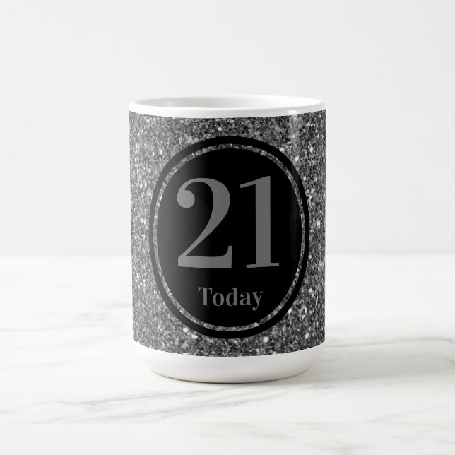 Personalised by year special birthday mug 21st (Center)