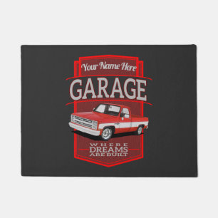 Personalised C10 Garage Doormat