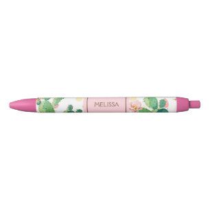 Personalised Cactus Print Pen