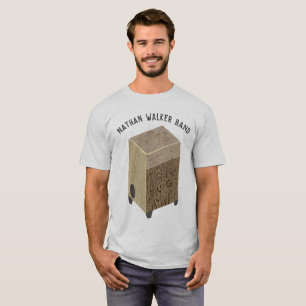 Personalised Cajon Drum Band T-Shirt