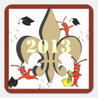 Personalised Cajun Crawfish Graduating Class