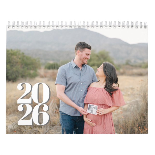 Personalised Calendar 2026 Family Photo Gift (Cover)