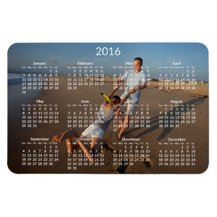 Personalised Calendars 2016 Large Flexible Magnets