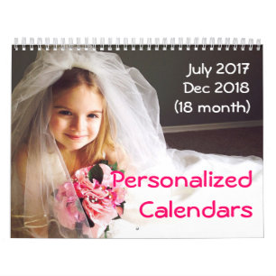 Personalised Calendars 2017-2018 18 Month Calendar