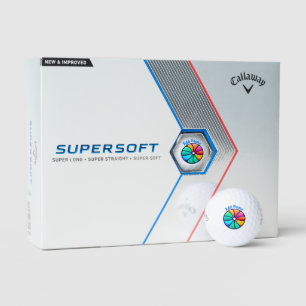 Personalised Callaway Supersoft Golf Balls