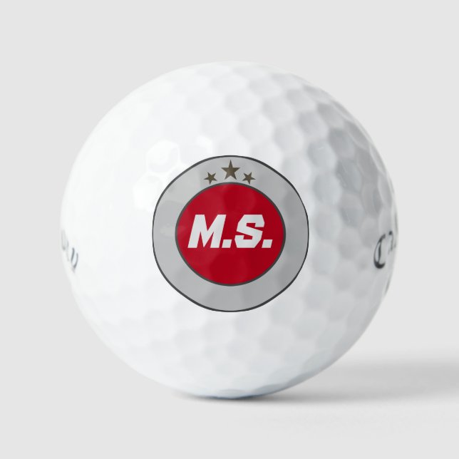 Personalised Callaway Supersoft Golf Balls (Front)
