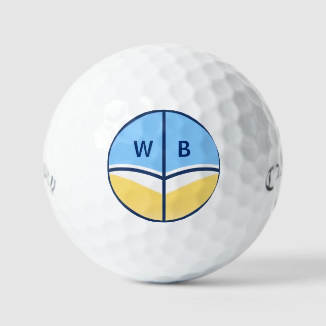 Personalised Callaway Supersoft Golf Balls (Front)