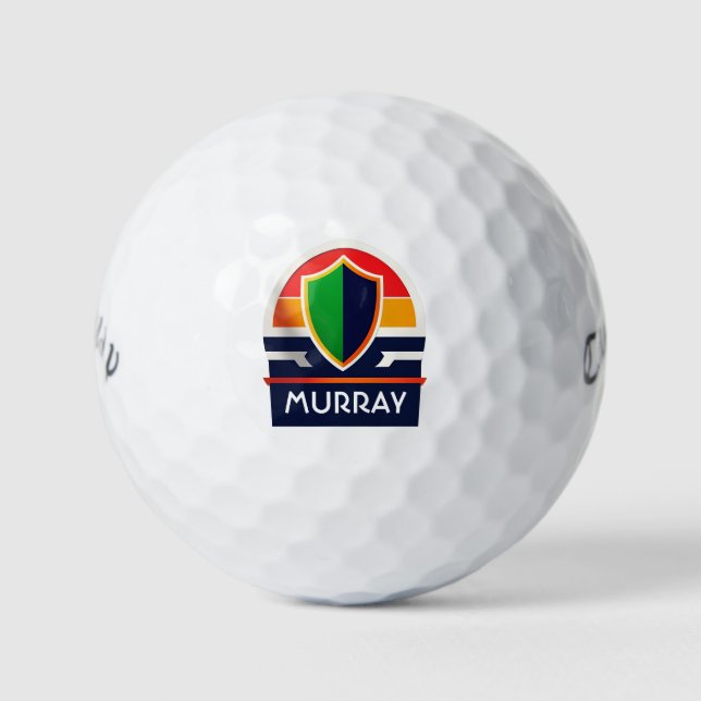 Personalised Callaway Warbird Golf Balls (Front)