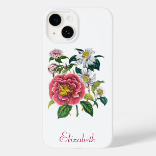 Personalised Camellias Case-Mate iPhone 14 Case