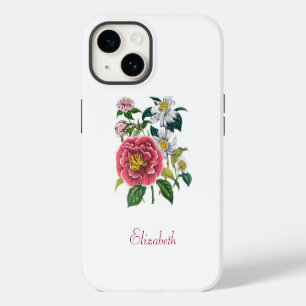 Personalised Camellias iPhone 14 Case