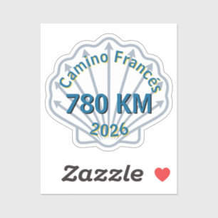 Personalised Camino de Santiago Backpack Patch