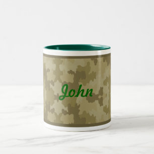 Personalised Camo Mug