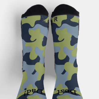 Personalised Camouflage Crew Socks