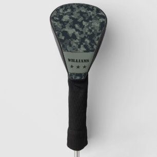 Personalised Camouflage Golf Head Cover