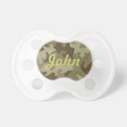 Personalised Camouflage Pacifier