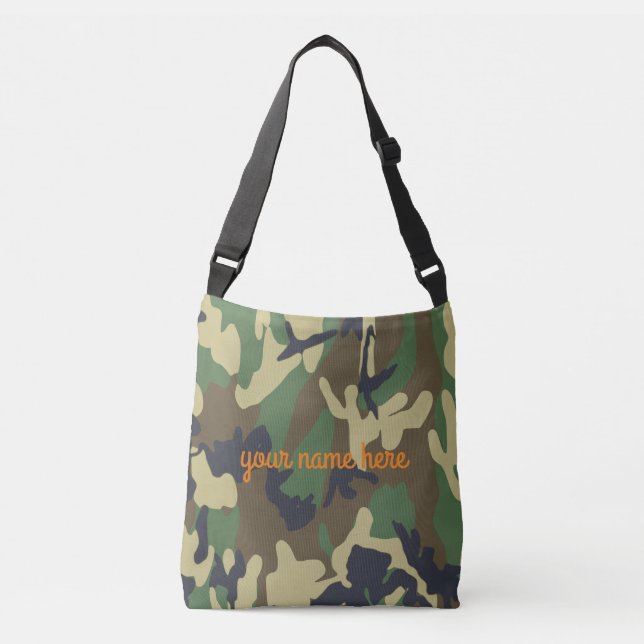 Personalised Camouflage Tote Bag (Front)
