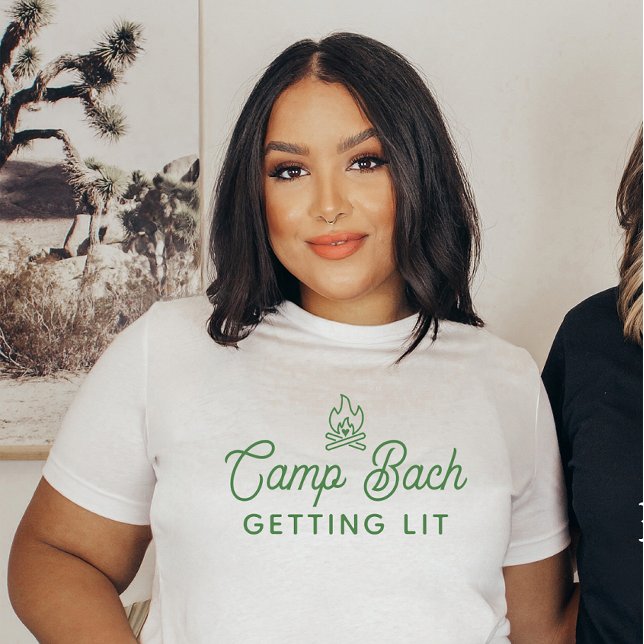 Personalised Camp Bach Bachelorette T-Shirt (Creator Uploaded)