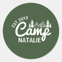 Personalised Camp Bachelorette Party Bridesmaids