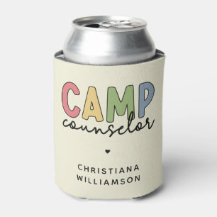 Personalised Camp Counsellor Gifts Can Cooler