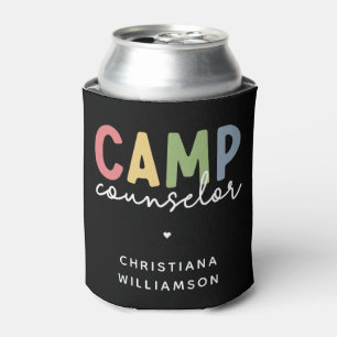 Personalised Camp Counsellor Gifts Can Cooler