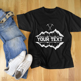 Personalised Camp , Mountains Trip, Hiking lovers  T-Shirt
