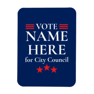 Personalised Campaign Election Magnet