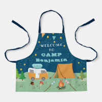 Personalised Camping Camp Out Party