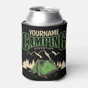 Personalised Camping Family Camp Trip Adventure  Can Cooler