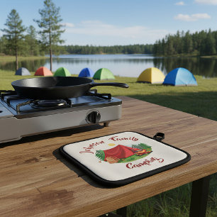 Personalised camping  pot holder