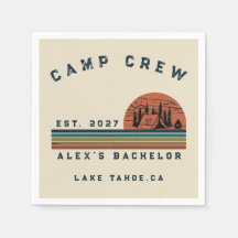 Personalised Camping Weekend Bachelor Party