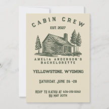 Personalised Camping Weekend Bachelorette Party