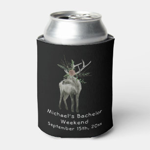 Personalised Can Cooler   Buck Bachelor Weekend