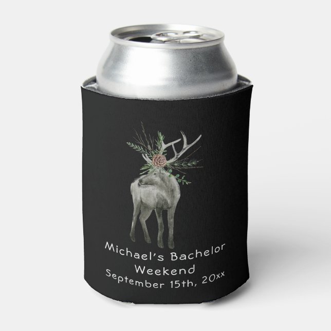 Personalised Can Cooler | Buck Bachelor Weekend (Can Front)
