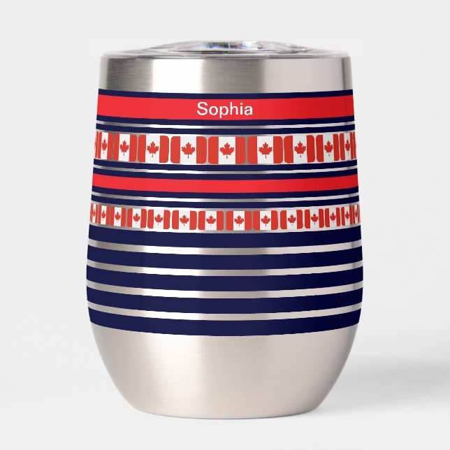 Personalised Canada Patriotic Flag  (Front)