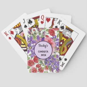 Personalised Canasta Deck Playing Cards