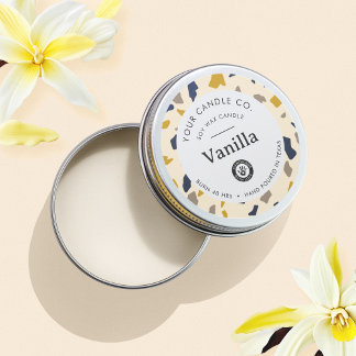 Personalised Candle Label - Customisable Sticker