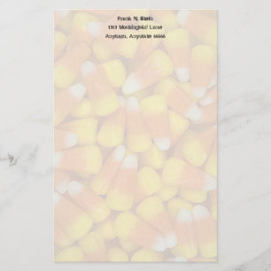 Personalised Candy Corn Stationery
