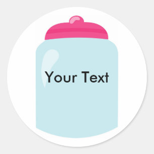 Personalised Candy Jar Sticker
