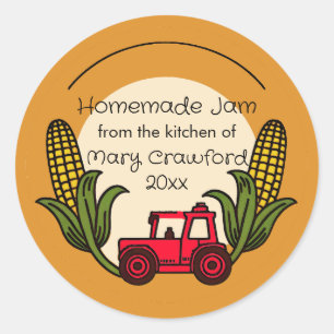 Personalised Canning Jarring Labels