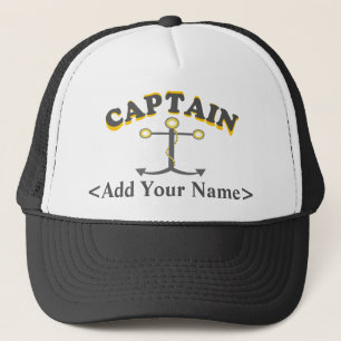 Personalised Captain Hat